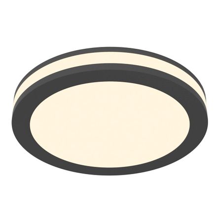 Светильник встраиваемый светодиодный черный 11,8 Вт 2700К IP20 Maytoni Phanton ДВО (DL303-L12B)