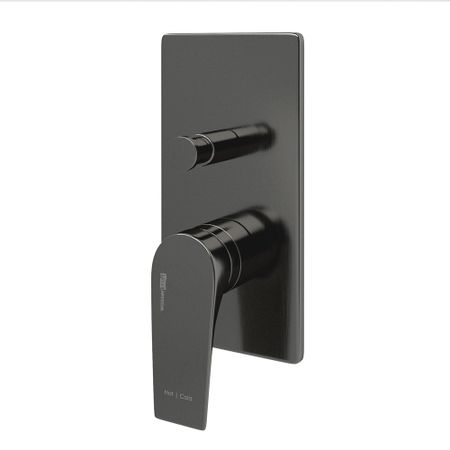 Смеситель для душа встраиваемый WasserKraft Wiese однорычажный графит (8461)