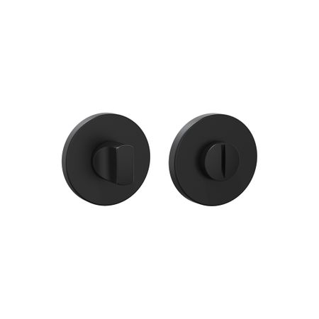 Фиксатор Punto BK6.R.ARC.R52 BL-24 круглая розетка черный (47201)