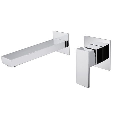 Смеситель для раковины встраиваемый Abber Daheim хром однорычажный (AF8212)