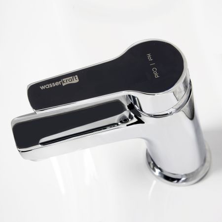 Смеситель для раковины WasserKraft Rhin хром однорычажный (4403)