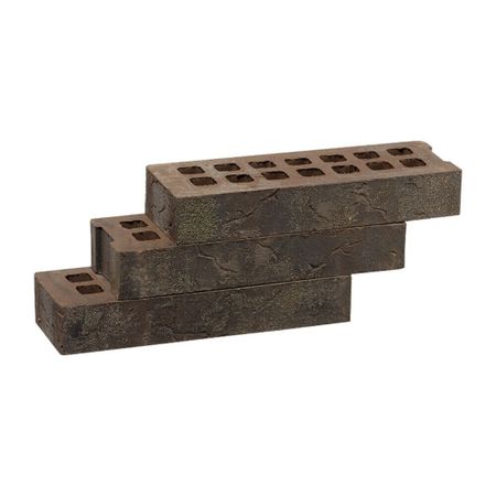 Кирпич облицовочный пустотелый коричневый Halb 5-31-00-3-13 М200 250х85х40 мм 0,5 NF Recke