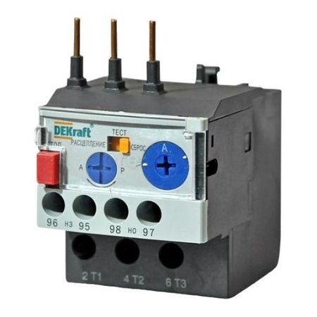 Реле тепловое Dekraft РТ03-09-18-14.0A-18.0A 690 В 18 А тип AC/DC (23117DEK) lanboo j13a основание реле