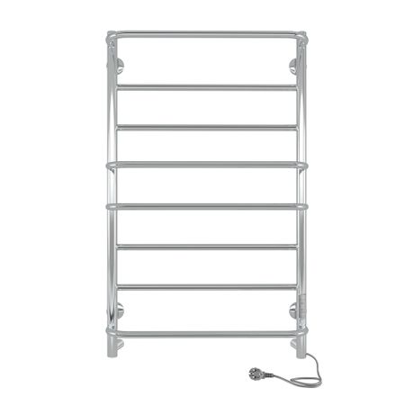Полотенцесушитель электрический Indigo Europe Lux 800х532 мм 85 Вт с терморегулятором хром