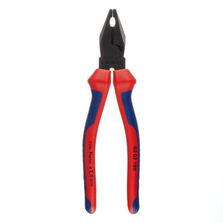 Плоскогубцы комбинированные Knipex 185 мм (KN-0202180) wiha 45489 плоскогубцы электрика 8 в 1