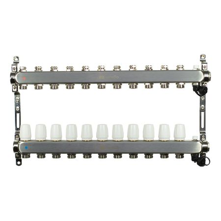 Коллекторная группа Ondo 1 ВР(г) х 11 выходов 3/4 НР(ш) ЕК х 1 ВР(г) комплект уплотнительных колец для кофемашин saeco