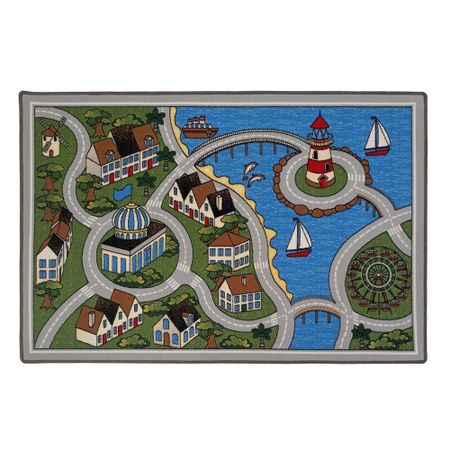 Ковер 1х1,5 м прямоугольный Маяк разноцветный автомобильный грузовой коврик задний багажник багажник коврик для багажника напольный ковер подходит для honda accord 10 2018 автоаксессуары