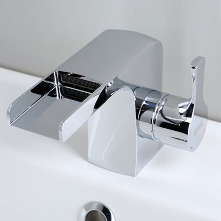 Смеситель для раковины WasserKraft Berkel хром однорычажный (4869)