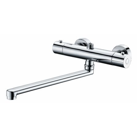 Смеситель для ванны WasserKraft Berkel 4800 хром термостатический с длинным изливом без лейки (4822L)