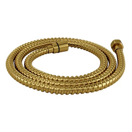 Шланг для душа WasserKraft 1500 мм металлический золото (A194)
