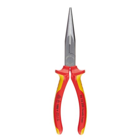 Круглогубцы с режущими кромками Knipex 200 мм (KN-2616200)