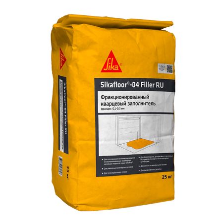 Наполнитель кварцевый для полимерных полов Sika Sikafloor-04 Filler фракция 0,1-0,3 мм 25 кг озонатор кварцевый в бутылках 40 г ч с сертификатом ce fcc rohs