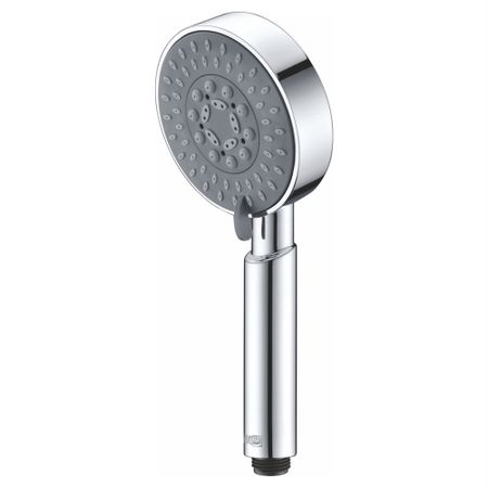 Лейка для душа WasserKraft d100 мм 5 режимов без шланга пластик хром (A036)