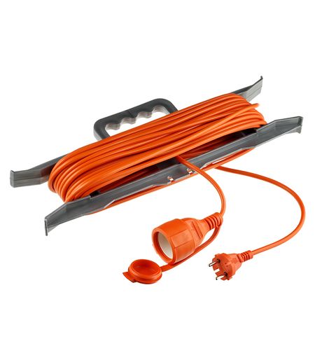 Удлинитель UNIVersal без заземления 20 м на рамке 1,3 кВт 1 розетка ПВС 2х0,75 кв.мм IP54 репродукция в рамке дворцовая площадь александровская колонна м ф [ха60 032 рам ]