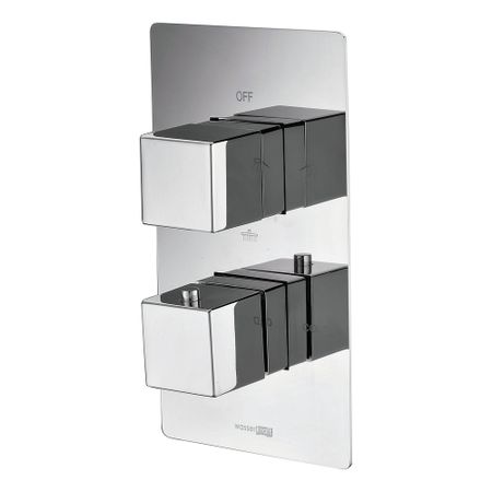 Смеситель термостатический для душа без излива WasserKraft Alme 1500 с переключателем без лейки (1544)