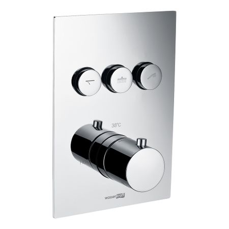 Смеситель термостатический для душа без излива WasserKraft Neime 1900 с переключателем без лейки (1944) антоний булатович с войсками менелика ii дневник похода из эфиопии к озеру рудольфа репринт издания 1900 г