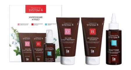 Sim Sensitive System 4 Набор Укрепление и рост Мини