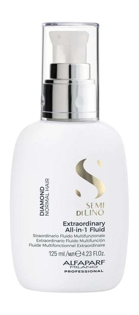 Alfaparf Milano Semi Di Lino Diamond Extraordinary All-in-1 Fluid шампунь для волос elseve шампунь для волос лишенных блеска роскошь 6 масел глянцевый блеск extraordinary oil