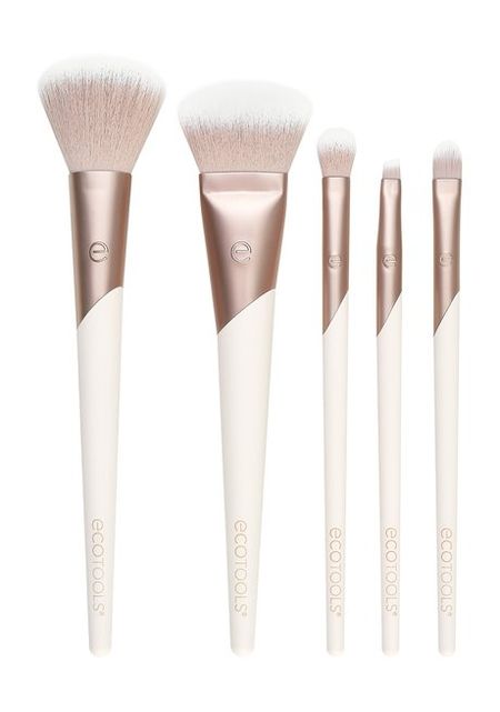 EcoTools Luxe Natural Elegance Kit кисть для лица valeriya kutsan кисть 24т для пудры румян бронзера