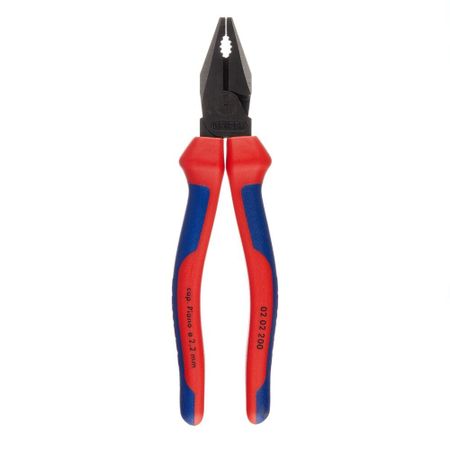 Плоскогубцы Knipex 210 мм (KN-0202200) wiha 45489 плоскогубцы электрика 8 в 1