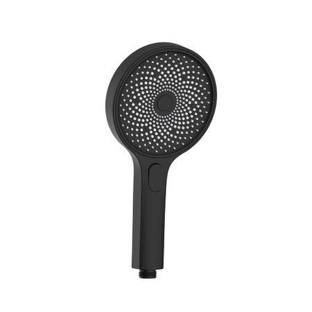 Лейка для душа Iddis SpaHome d130 мм 3 режима без шланга пластик черная (SPA3F0Bi18)