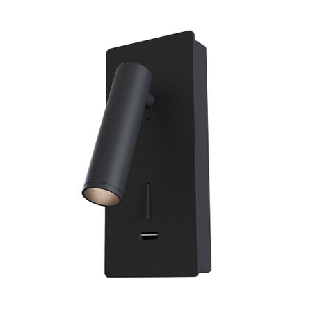 Бра Maytoni Mirax светодиодное 3 Вт 220-240 В черное 3000К IP20 (C041WL-L3B3K)