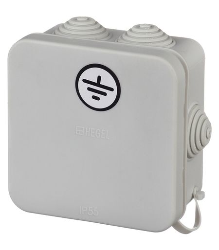 Коробка уравнивания потенциалов 85х85х40 мм IP55 Hegel (куп 2603-И)
