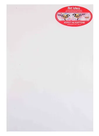 Холст на картоне Art idea, грунтованый, 20 х 30 см