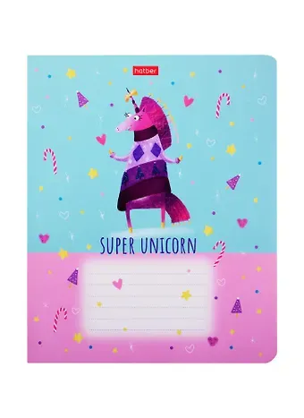 Тетрадь в клетку Hatber, 