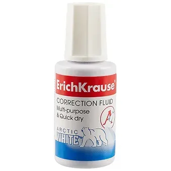 Корректор «Arctic White», Erich Krause, 20 мл