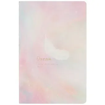 Тетрадь в клетку Kairui, White feather, 32 листа, в ассортименте