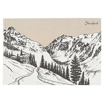 Скетчбук «Горный пейзаж», 80 листов, А5+