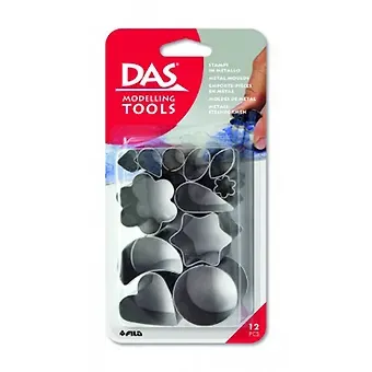 Набор для творчества DAS Metal Moulds Металлические формы 12шт в блистере