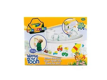 Набор для рисования Crayola/Крайола, Веселый рулон Винни картонная упаковка 10511