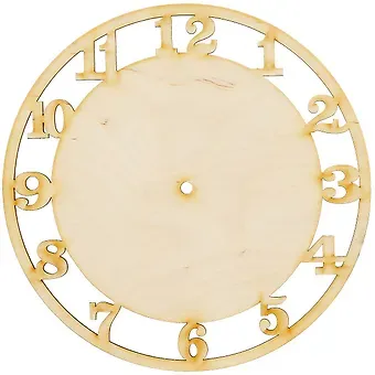 Основа для часов Арабские цифры (13697) (246х246мм) (упаковка)