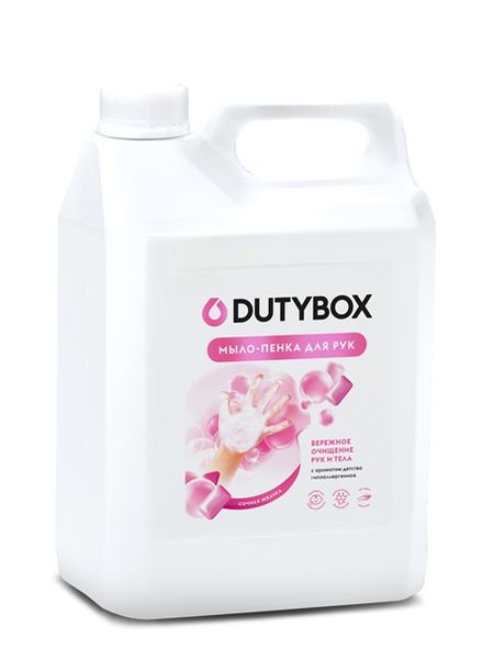 Эко-пенка Dutybox для рук bubble gum, 5 л. (+ ёмкость в подарок)