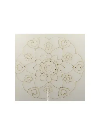 Трафарет Мандала №3 (682) (упаковка)