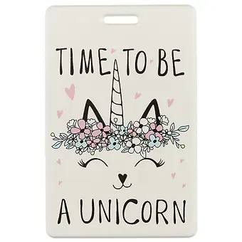 Чехол для карточек Кошечка-единорог (ДК2018-138)