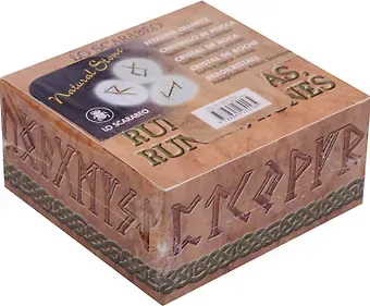 Таро Аввалон, Руны из геалинового кварца в коробочке