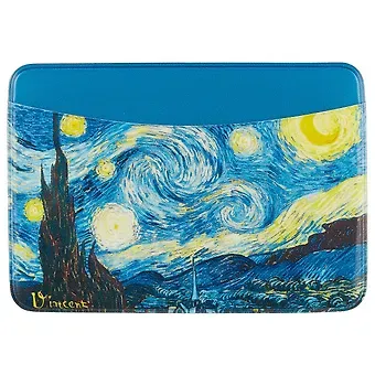 Чехол для карточек горизонтальный Ван Гог Звездная ночь (ДКГ2017-03)