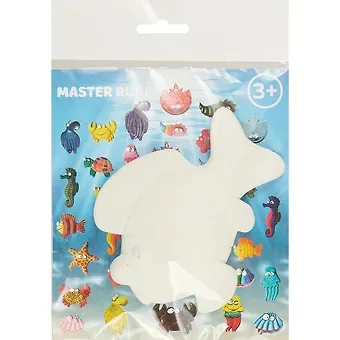 Барельеф гипсовый для творчества МАСТЕР РУБИК, MASTER RUBIK Рыбка