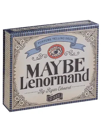 R. Edward Таро Аввалон, Maybe Lenormand (52 карты+инструкция) (на англ. яз.) (коробка) (ПИ)