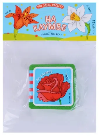 Елена Николаевна Куликова Мини-книжки ЭВА. Что здесь растёт? На клумбе