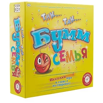 Настольная игра, PIATNIK, Тик-Так-Бумм-Семья 714979