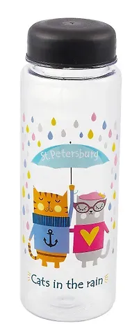 Бутылочка My bottle с сумочкой СПб Cats in the rain (500 мл) (12-Unicorn-MF-009)