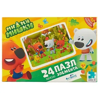 Пазл ORIGAMI 24 эл. 22*33см 