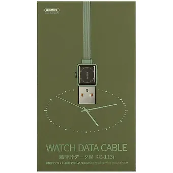 Дата-кабель Часы (2,4А) (1000мм) (Айфон) (12-17510-113i)