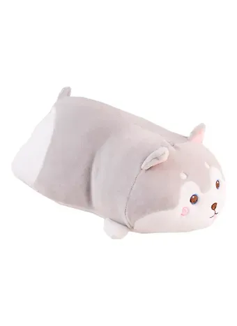 Мягкая игрушка  Собачка,  Плюшка лежачая  цвет в ассорт.  30см