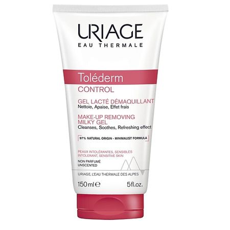 Гель для снятия макияжа URIAGE Uriage Толедерм Контроль Деликатный очищающий гель-молочко для снятия макияжа кортизол контроль эвалар капс 60