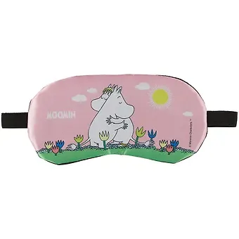 Маска для сна MOOMIN Муми-тролль и Фрекен Снорк обнимаются (пакет)